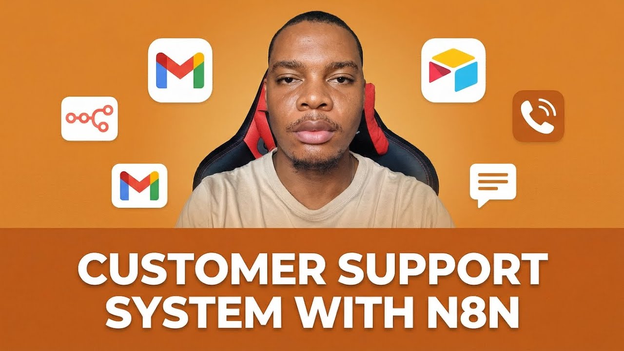 Build a Complete Customer Support System with n8n – No Coding Needed! 🚀