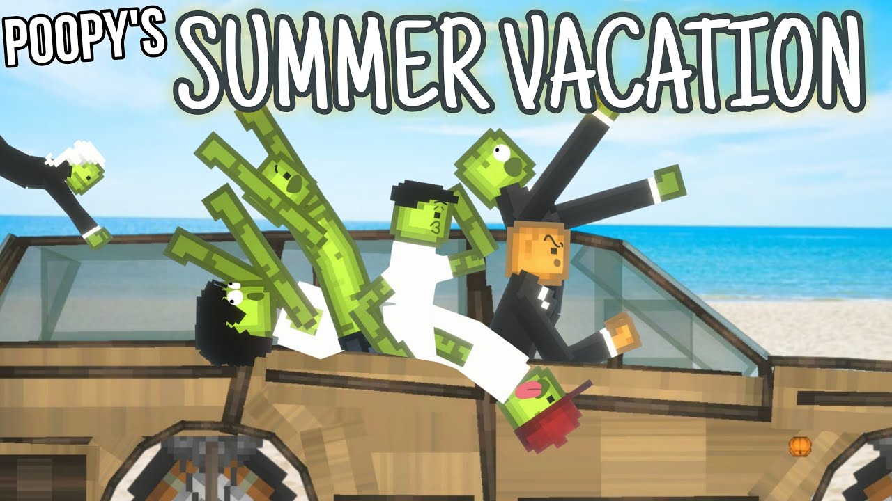 POOPY'S COOL SUMMER VACATION | MELON PLAYGROUND