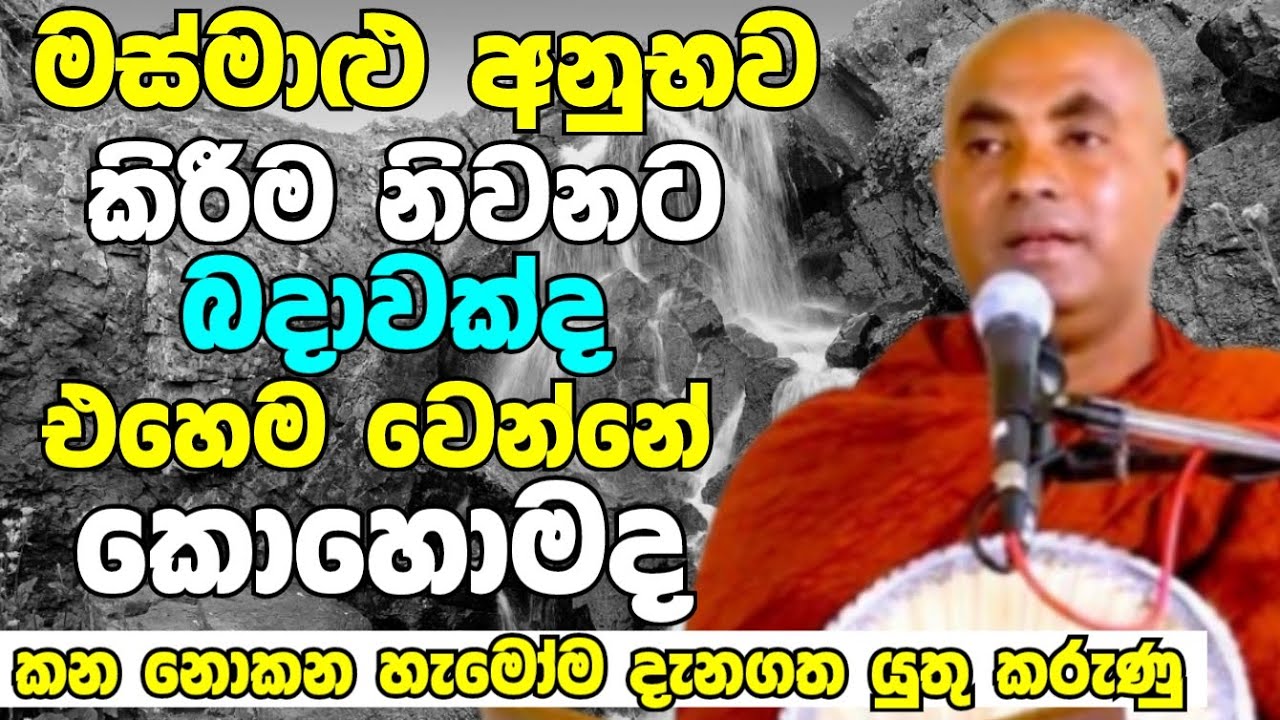 මස් මාළු අනුභව කිරීම නිවනට බාධාවක්ද? දැනගන්නම ඕන දෙයක් මේක |Ven Koralayagama Saranathissa Thero 2024
