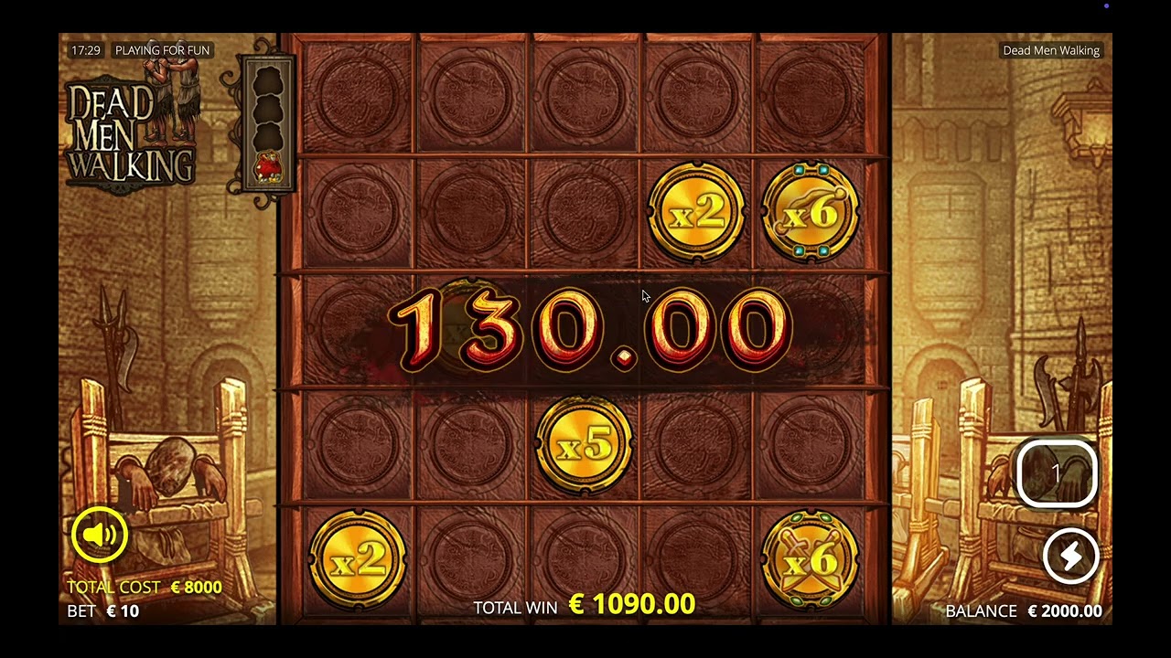 Dead Men Walking &ndash; 4000$ in REBUY Bonus Game