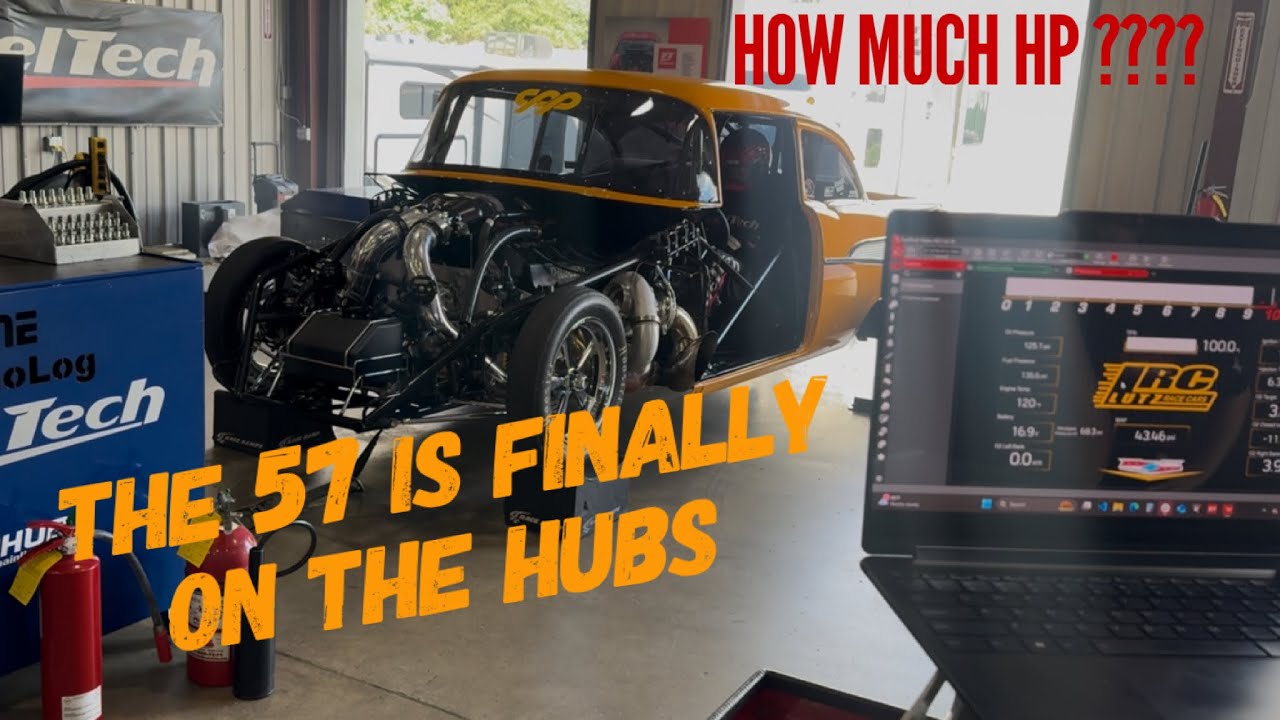 THE 57 GETS PUT ON THE HUBS AT FUELTECH