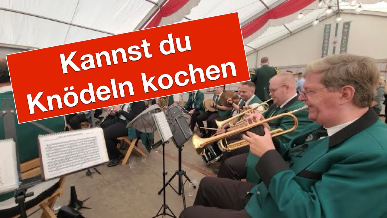 Schützenfest Elfgen-Belmen 13. Oktober 2024 / Kannst du Knödeln kochen - Jägerkapelle Hochneukirch