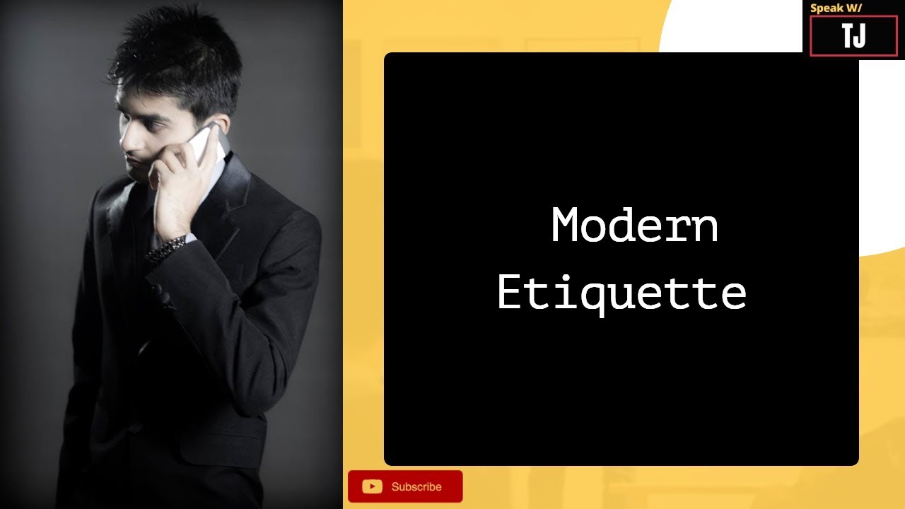 Modern Manners: The 15 Main Rules of Modern Etiquette #manners #etiquette