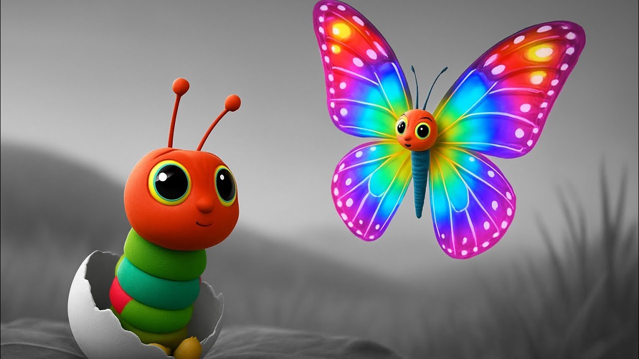 The Very Hungry Caterpillar Song | Animated Kids Story by Eric Carle | Educational Song for Children