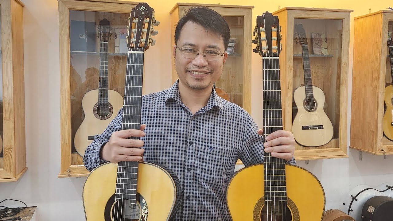 So sánh 2 guitar Bernabe Royal 2004 và Sakurai 77th | Âm thanh đi vào huyền thoại