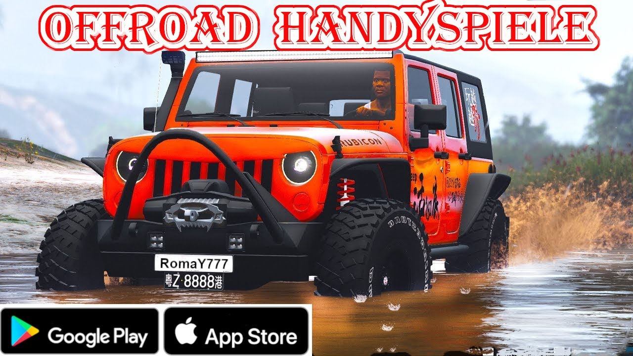 ► Top 8 Offroad Handyspiele / 4x4 Off-Road Auto Smartphone Spiele Apps (Kostenlos)