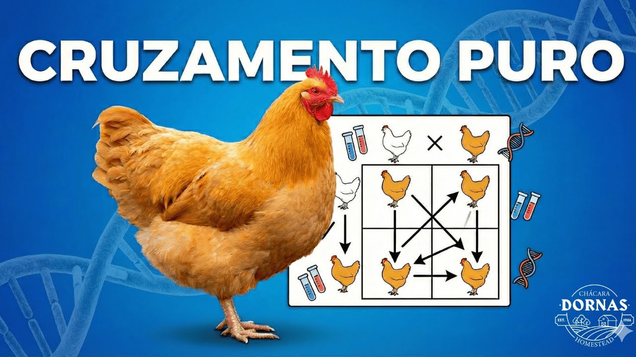 Cruzamento Puro em Galinhas: Como Manter o Padrão da Raça e Evitar Erros Genéticos