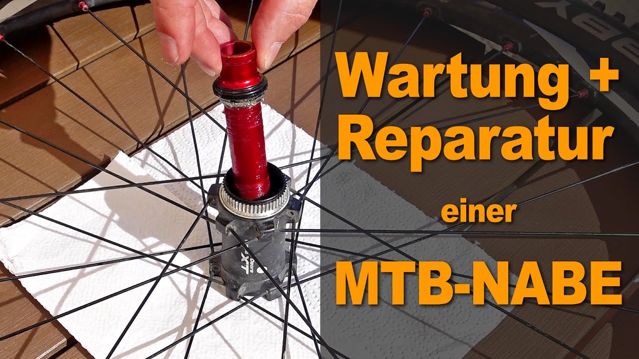 Wartung / Reparatur einer Shimano Mountainbike Nabe