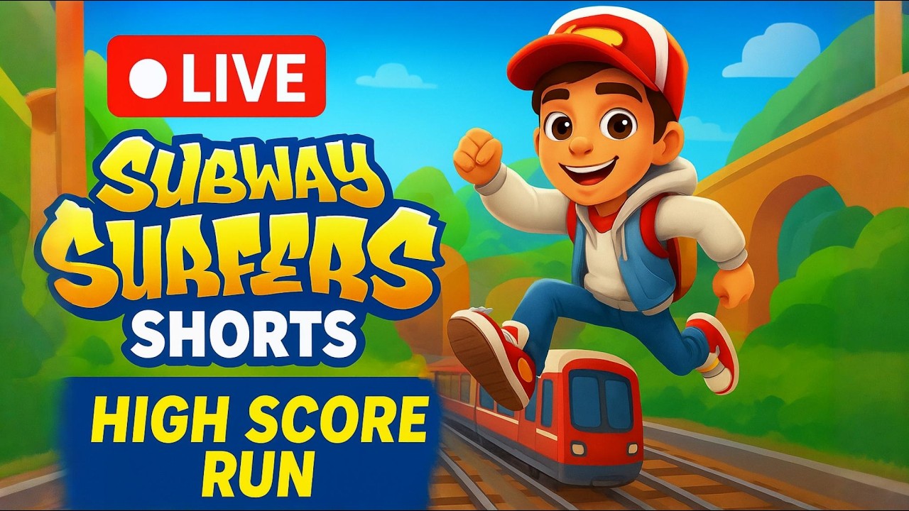 Subway surfers live|can I beat my high score?🚀#shorts#subwaysurfers#subway#shortslive