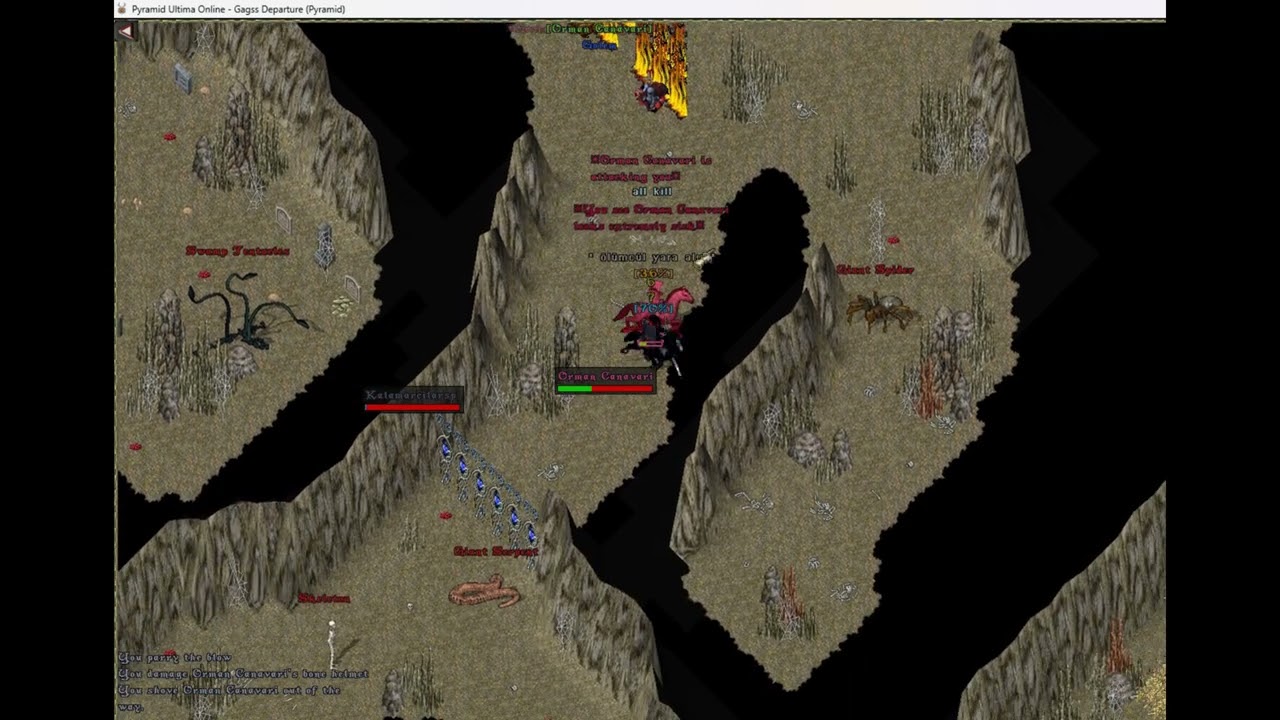Departure Ultima Online Pyramid Action #pyramiduo #ultimaonline #gaming #roleplay