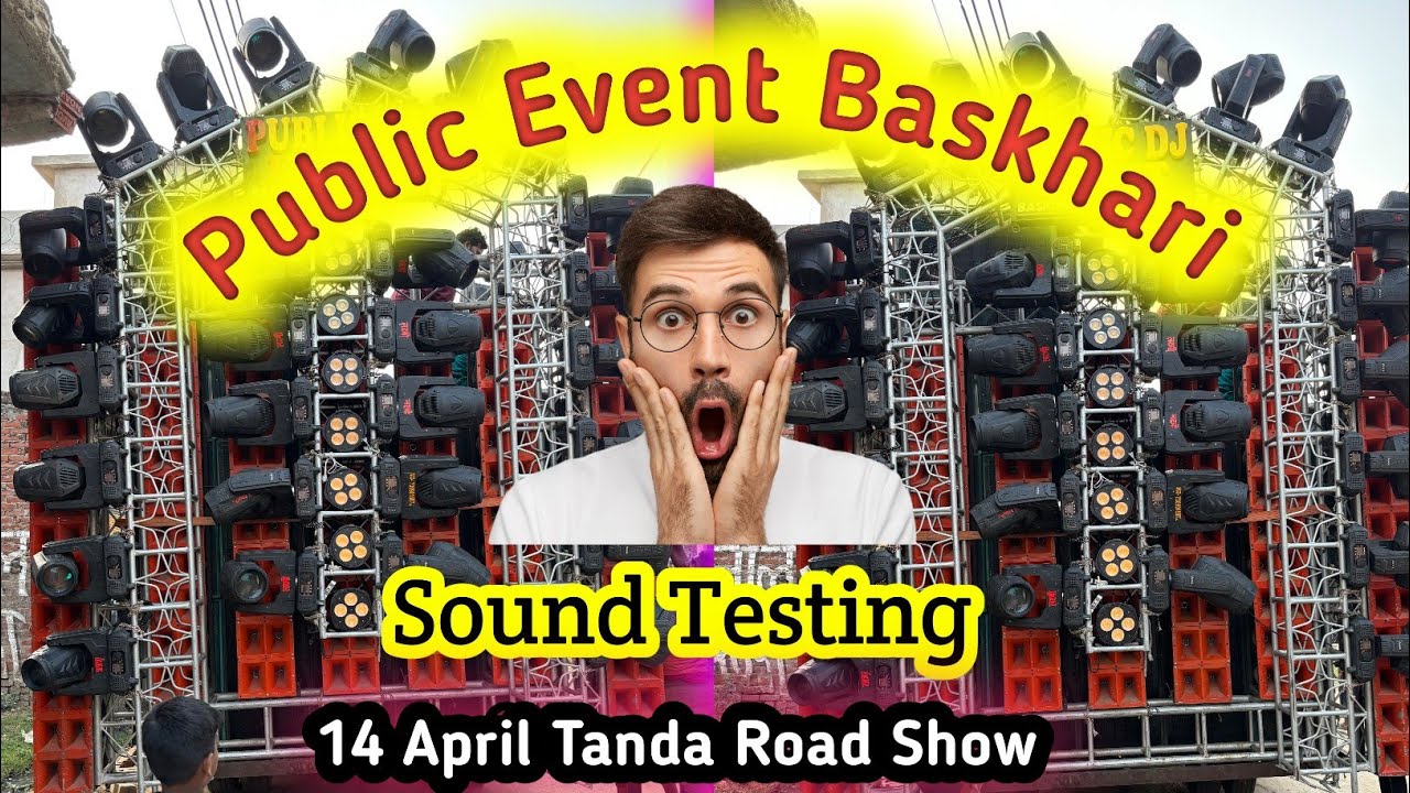 Dj Public Event Baskhari 14 April Road Show  2025
