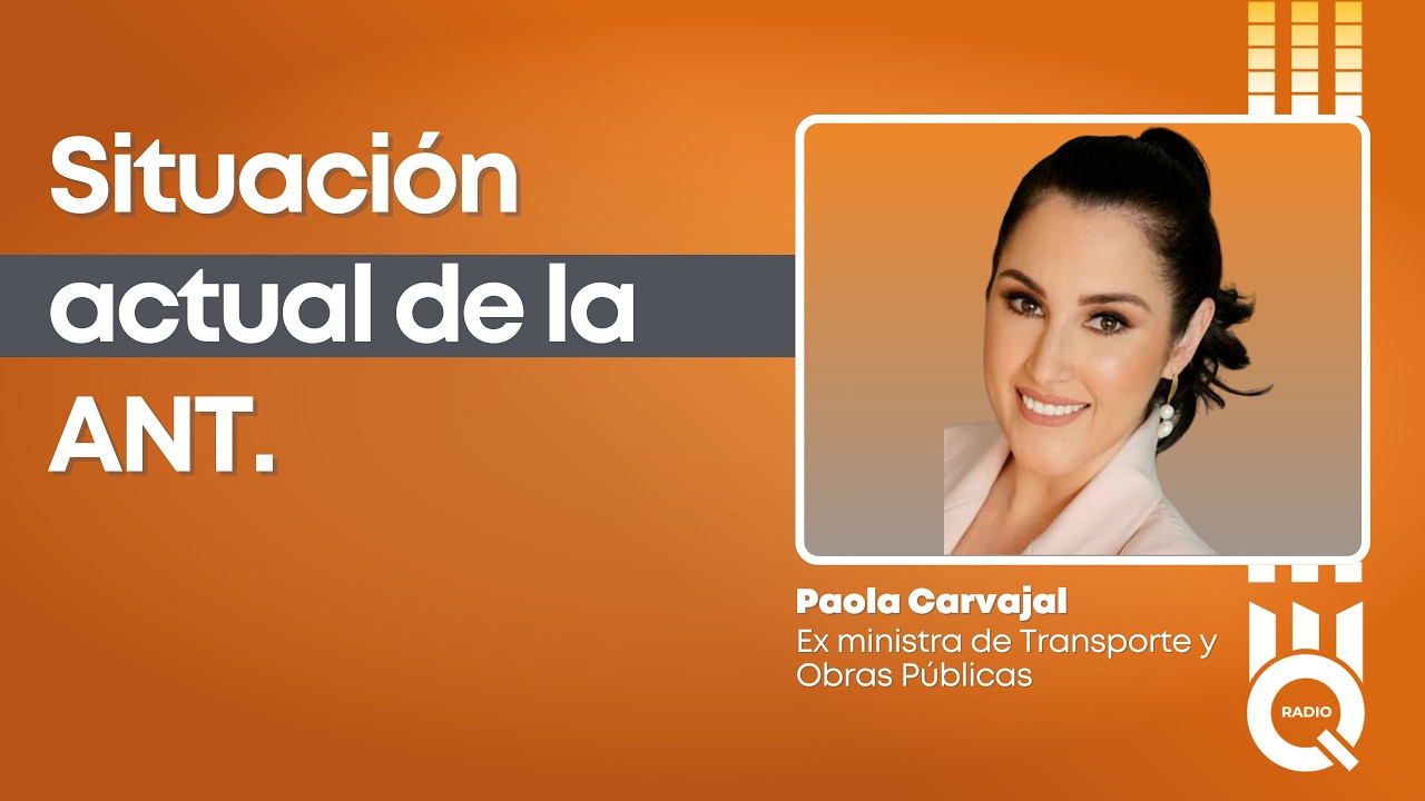 🔴 #Entrevista | Paola Carvajal, ex ministra de Transporte y Obras Públicas.