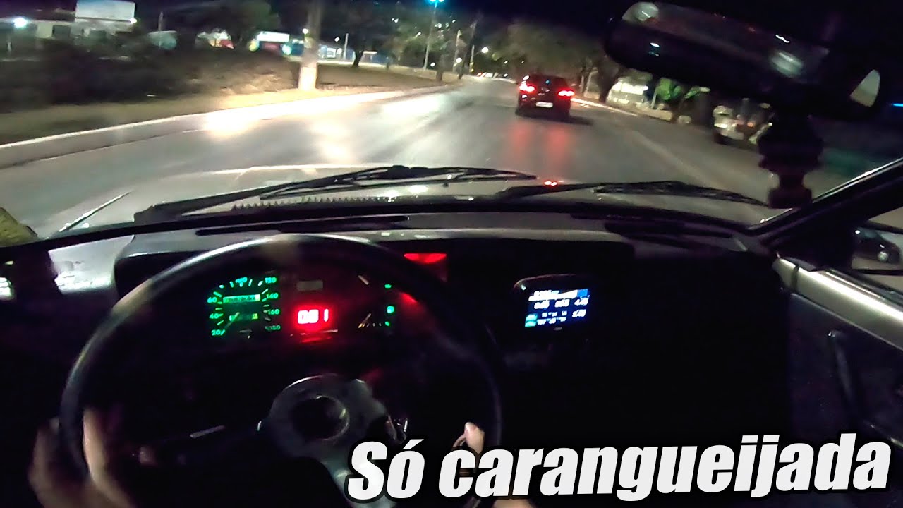 Refiz o acerto do Chevette Turbo e saí pra testar!