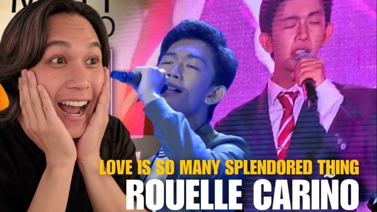 ROUELLE CARIÑO Hits Differently Singing "Love Is So Many Splendored Thing" Live Performance