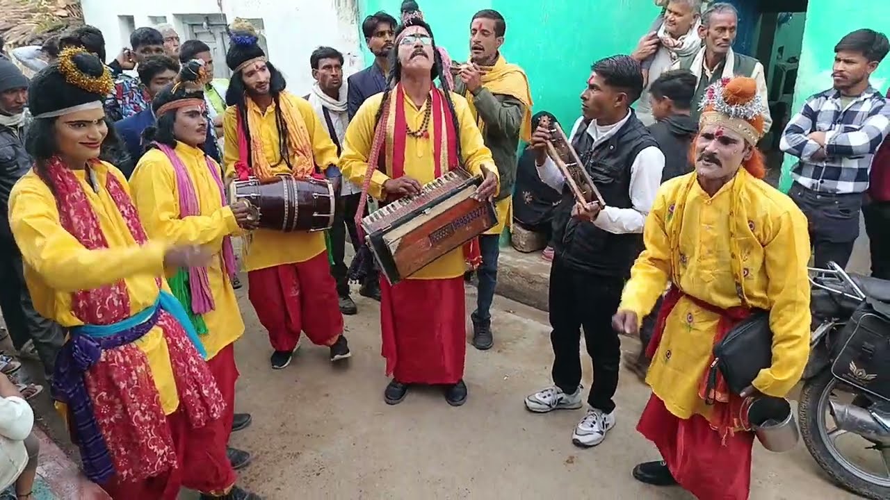 आशिक पसारे से मार रहें धक्का घुंघट करें आशिक गोल-गोल गप्पा राजपूत अलीपुरा बहरूपिया पार्टी पनवाड़ी
