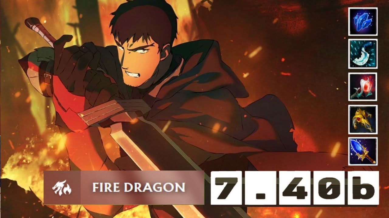[DOTA 2] DRAGON KNIGHT [OFFLANE] [7.40b] [7400 mmr] [3]