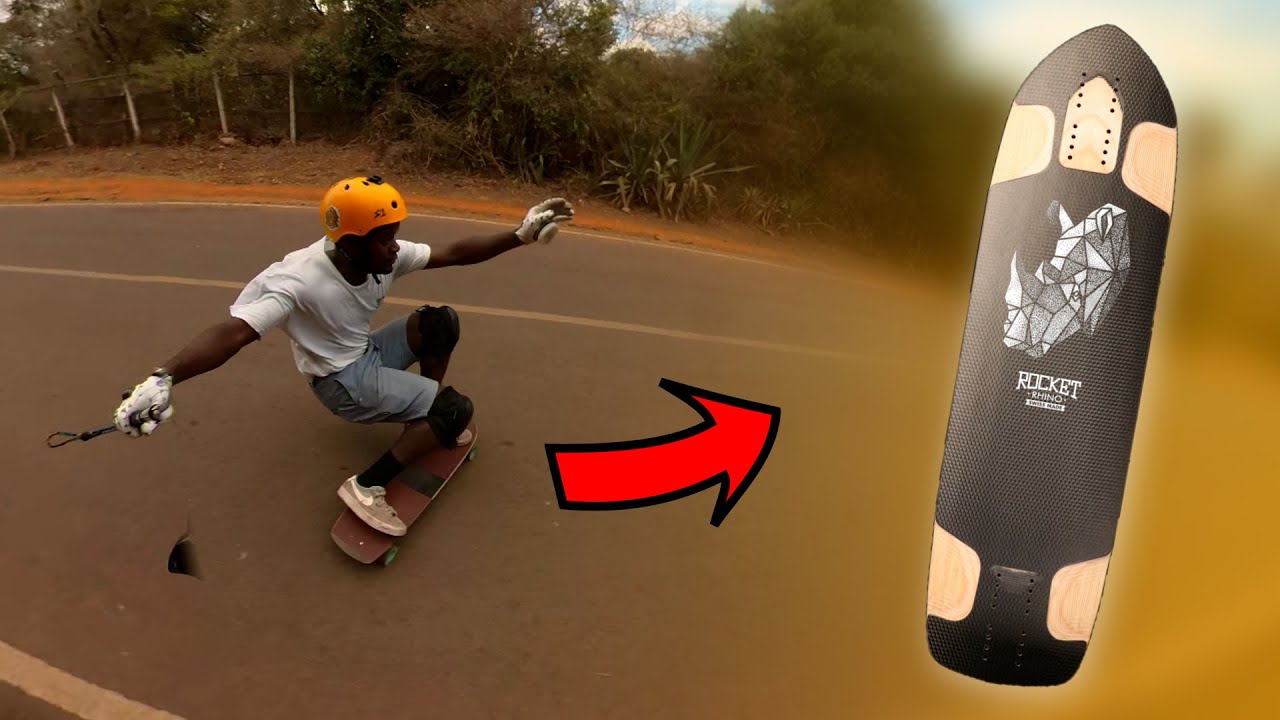 My new favourite downhill board - trying the Rocket Rhino