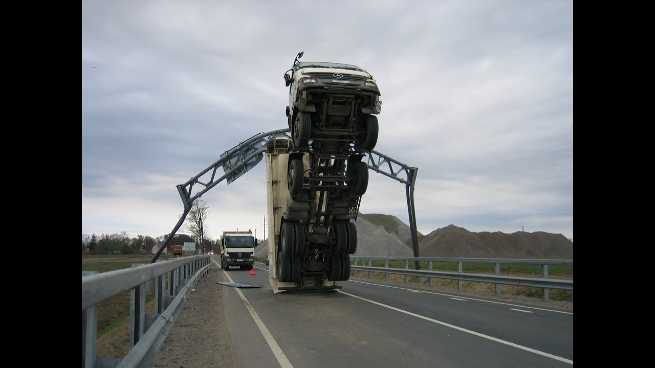TRUCKS SMASHING INTO BRIDGES | 11Foot8 Bridge Crash Compilation | Best 10 | Instant Karma