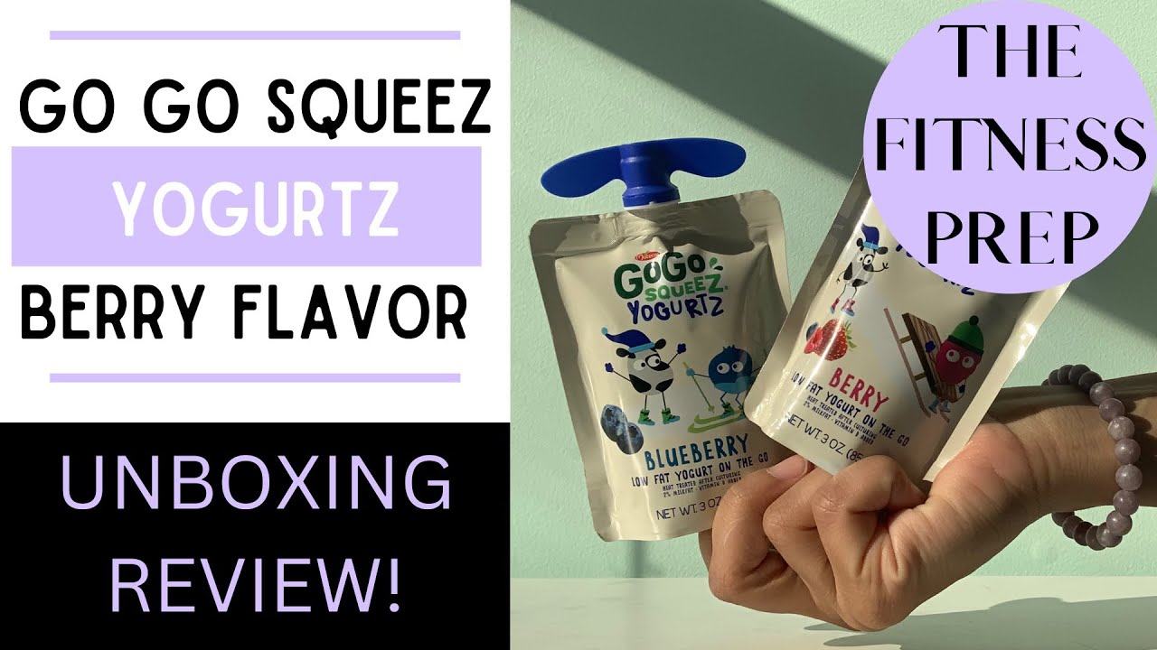 Squeeze Test | GoGo SqueeZ YogurtZ | Berry Flavor | Snacks On The Go
