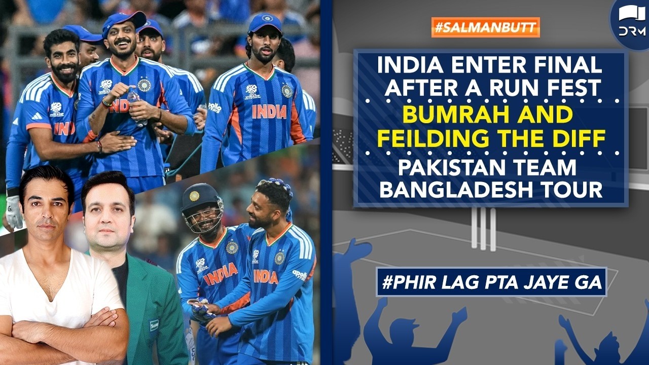 IND ENTER FINAL AFTER A RUN FEST / BUMRAH AND FEILDING THE DIFF / PAK TEAM