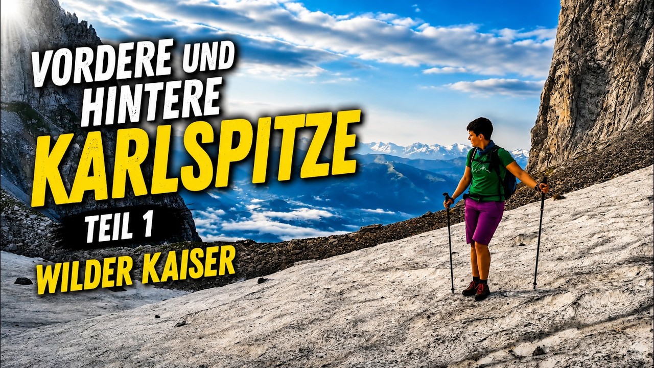Vordere und Hintere Karlspitze, Flimmerkistendach, Wilder Kaiser (Teil 1/2) №415