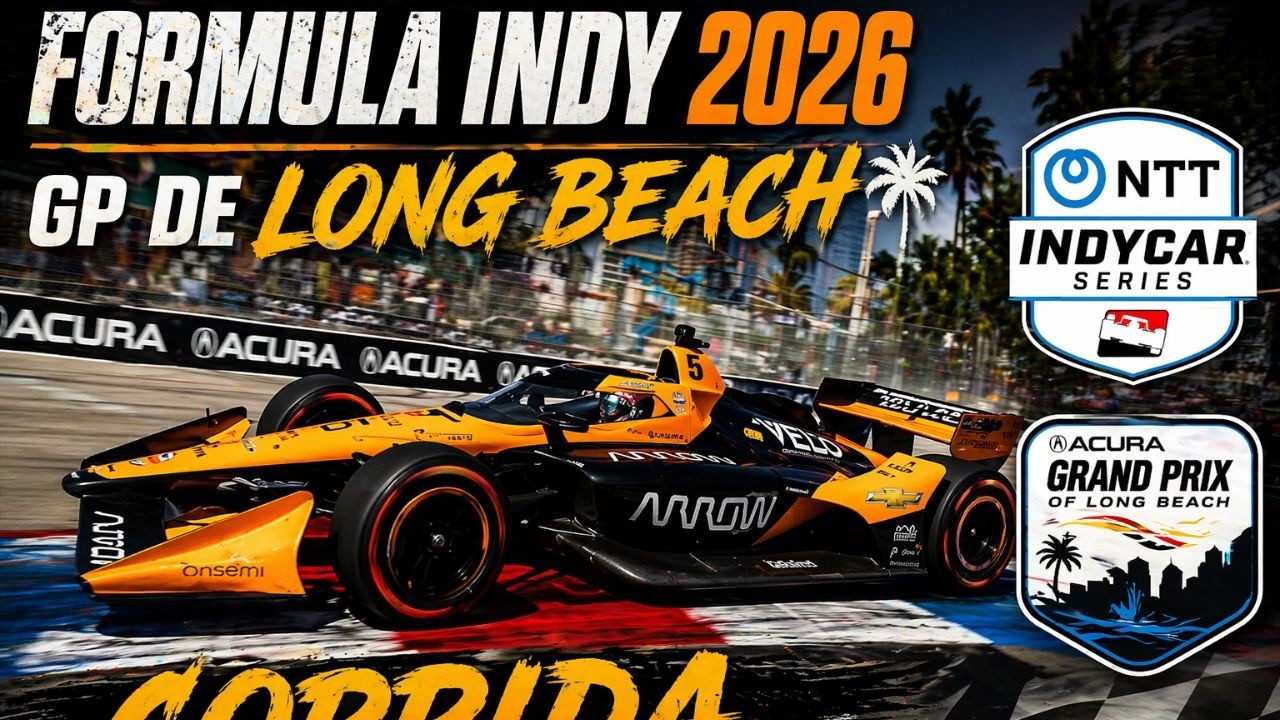 FORMULA INDY GP DE LONG BEACH CORRIDA #indycar