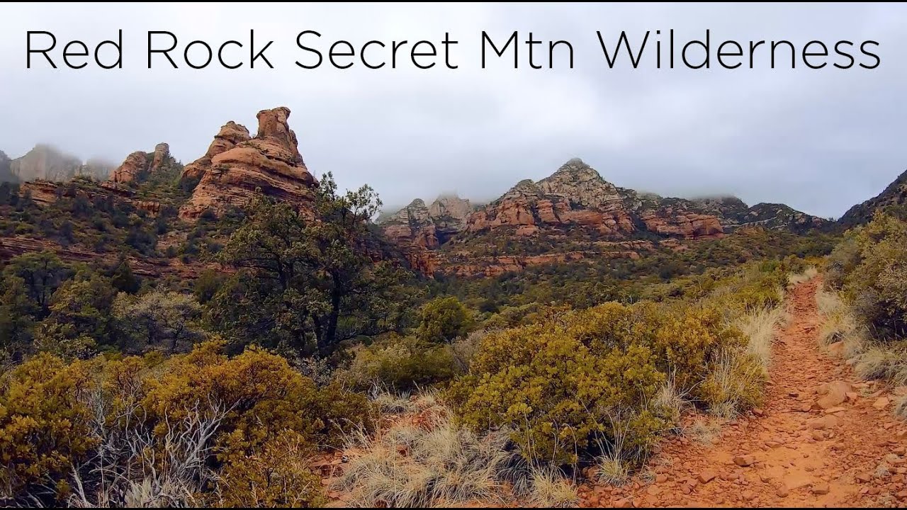 SOLO Backpacking Red Rock Secret Mountain Wilderness | The Secret Canyon Adventure | January 2021