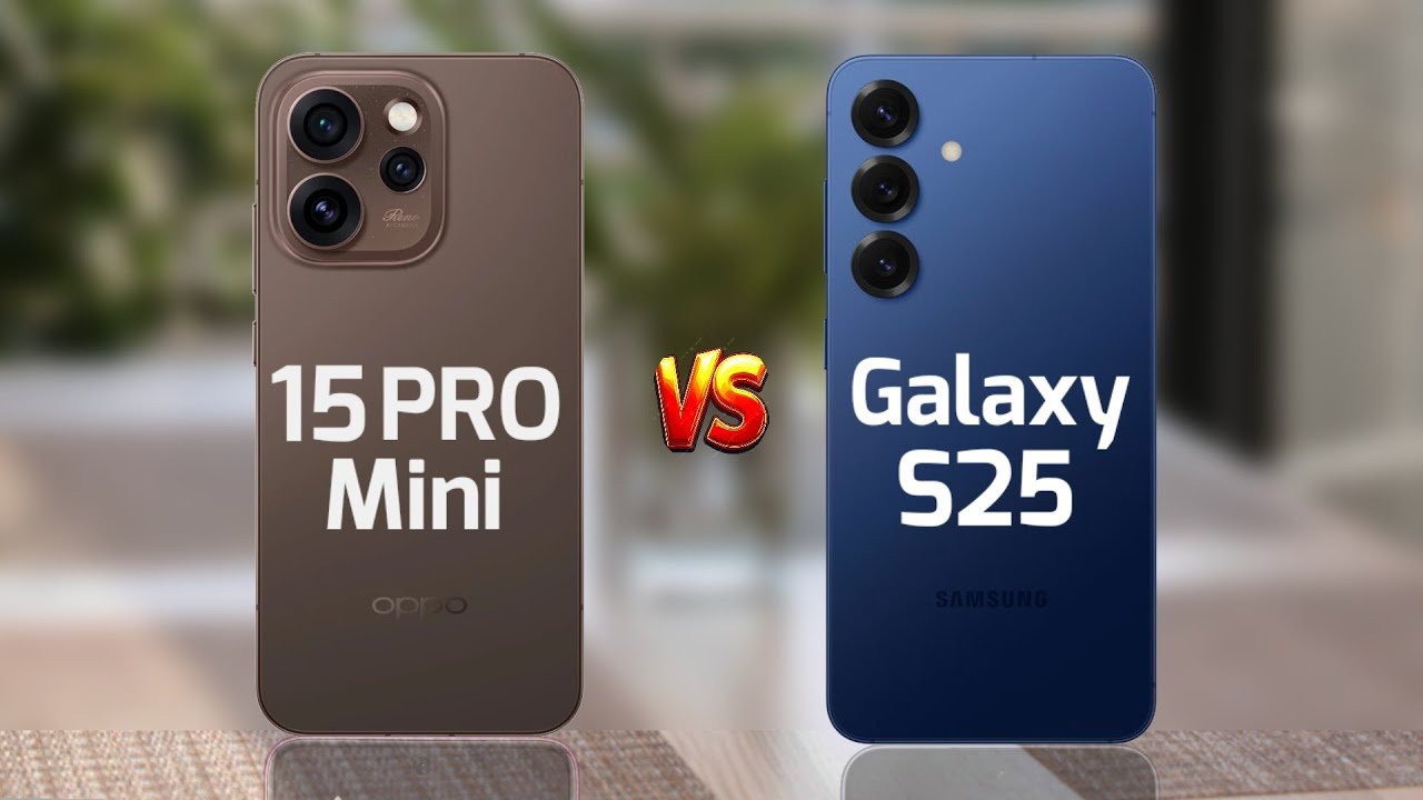 OPPO Reno 15 Pro Mini против Galaxy S25