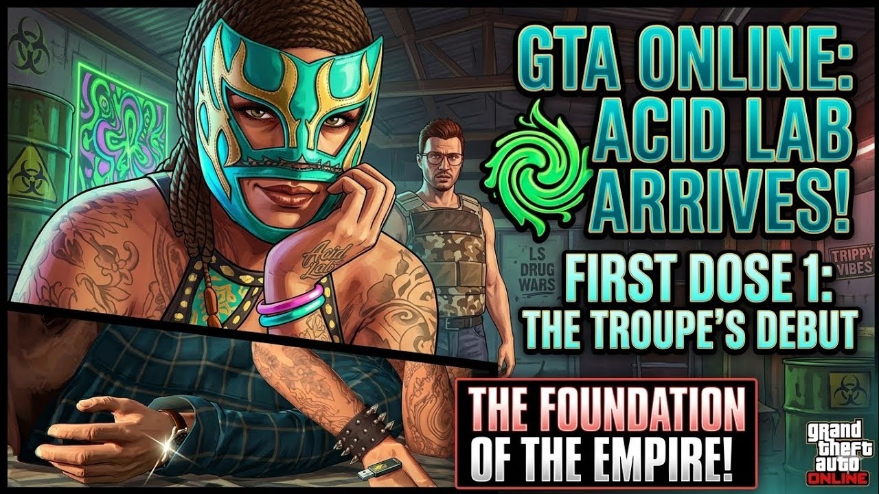 GTA Online: First Dose 1 - Welcome to the Troupe (Full Mission Walkthrough) 