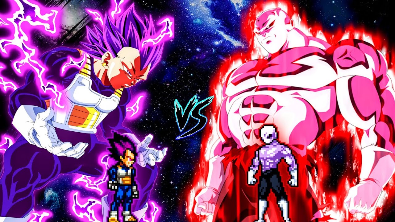Outstanding🤩 | Vegeta Ultra Ego (New) VS Jiren Full Power in Jump Force Mugen
