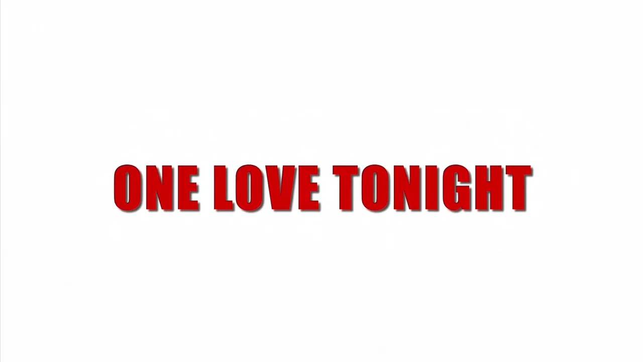 	One Love Tonight (Original Song)🌴 Pure Reggae Feel Good Energy - Lyrics Video