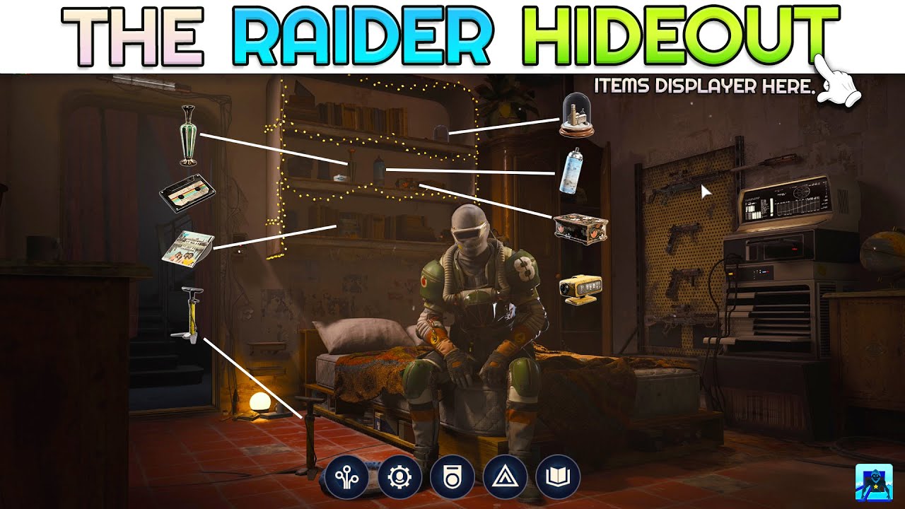 В логове рейдеров ARC Raiders выставляются ваши предметы.