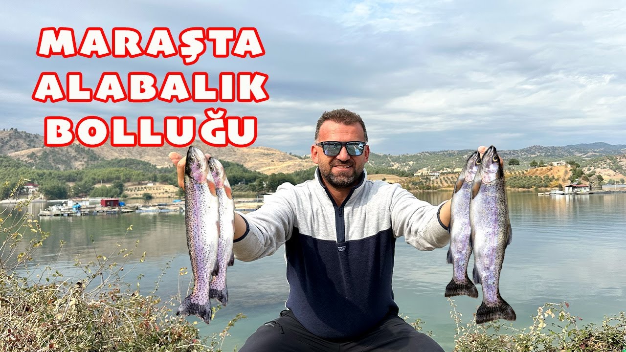 ALABALIKÇILAR!! MARAŞTA ALABALIK BOLLUĞU...