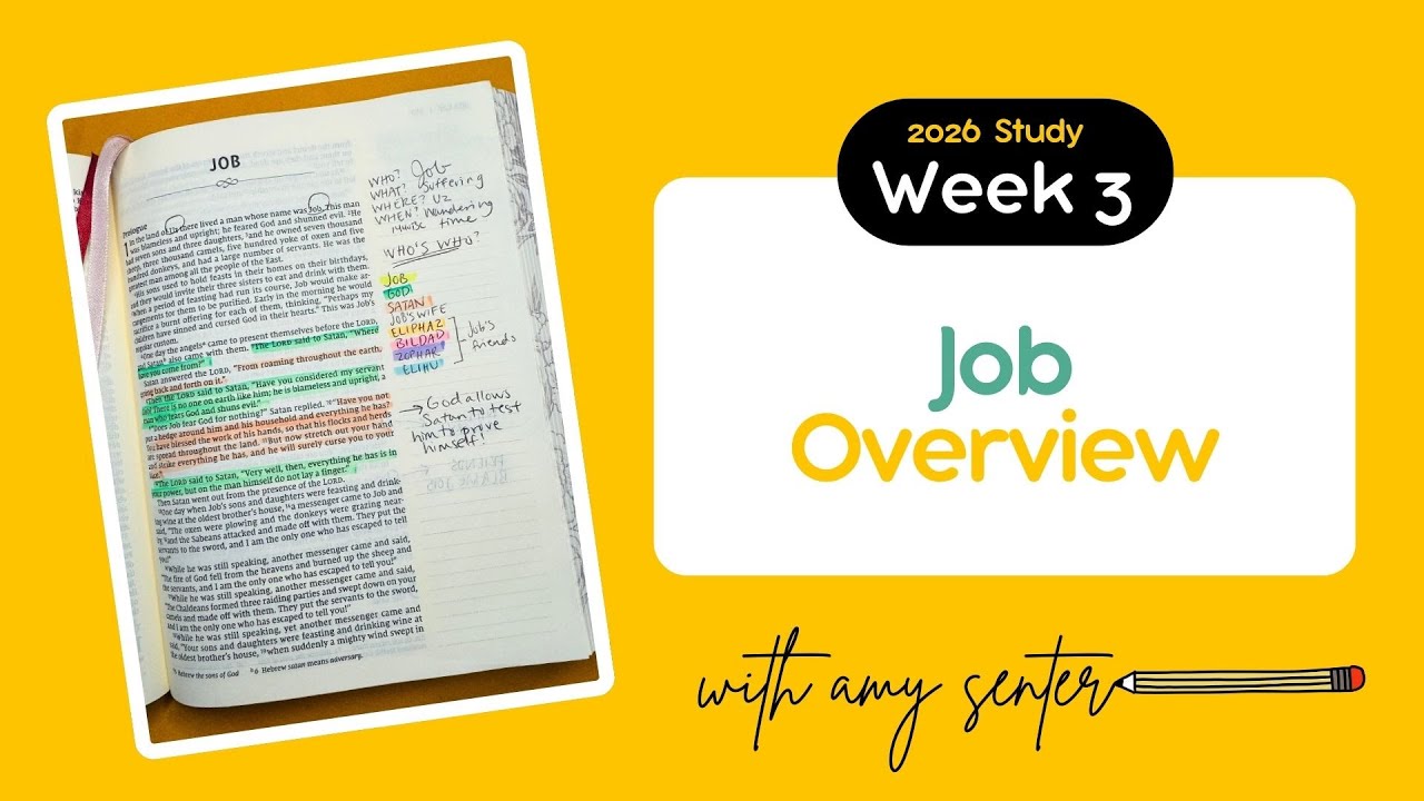 Week 3: Job Overview | Chronological Old Testament Study