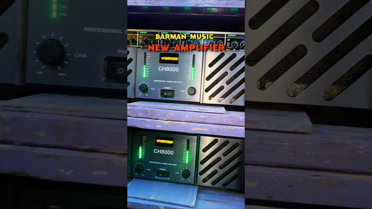 Barman Music New Powerful Amplifier 😲🔥👑 #dj #barmanmusic #box #shorts