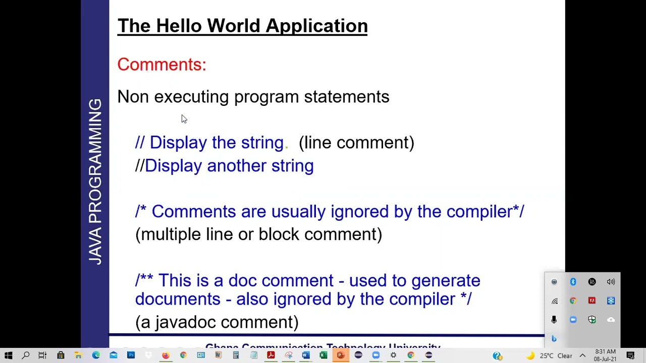 Java Lecture 1 | For Intermediate Programmers | SUBSCRIBE