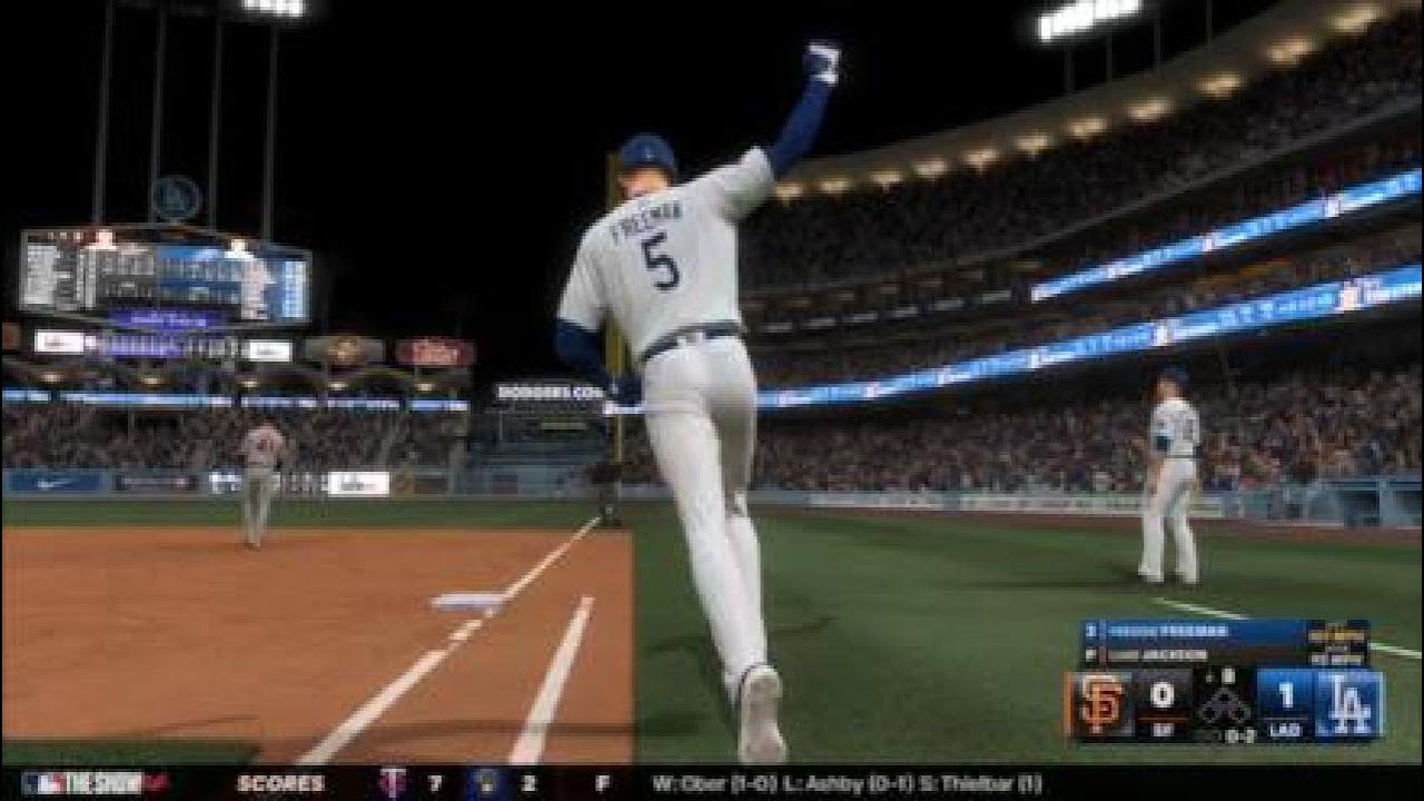 LA Dodgers Triple Homer ⚾💨💨💨 #mlbtheshow