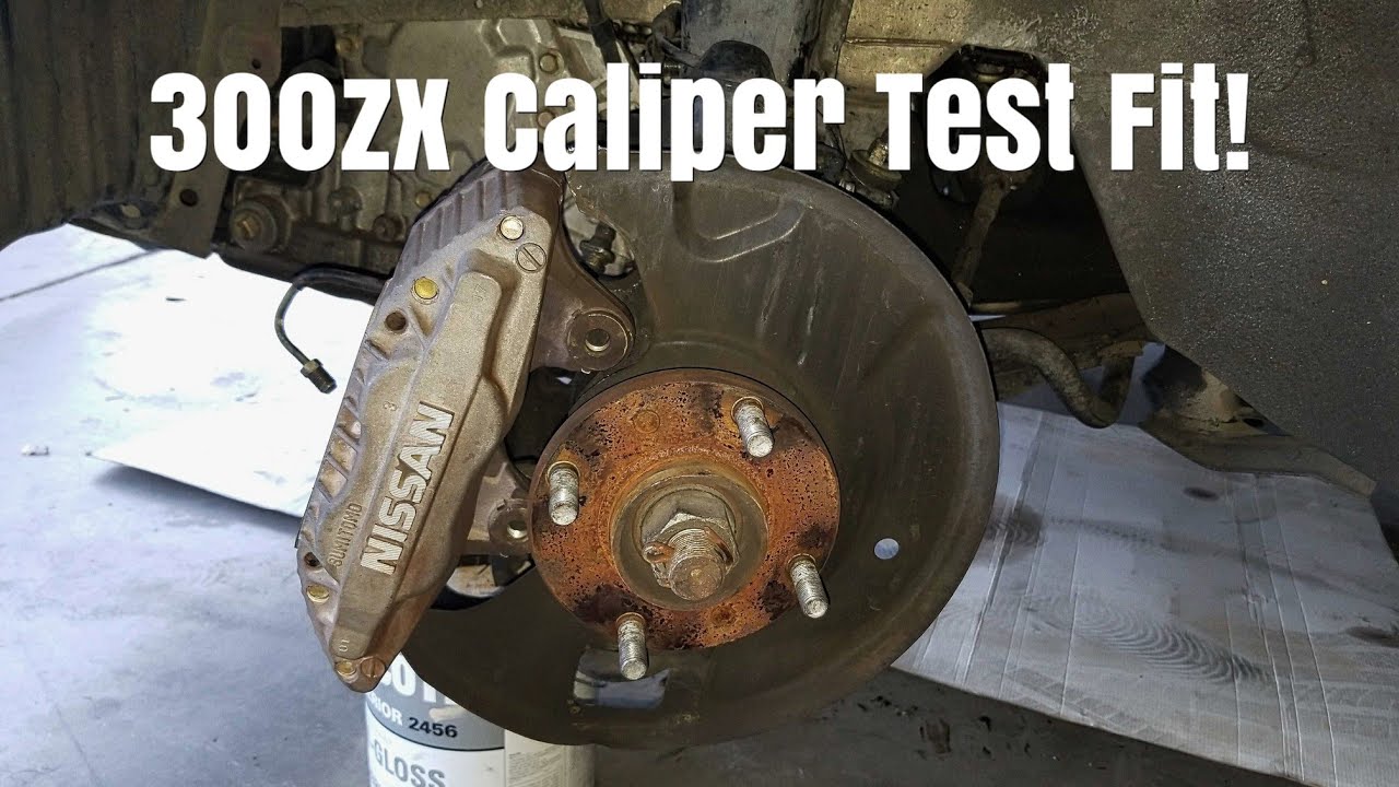 Infiniti G20 Big Brake Upgrade? Nissan 300ZX Caliper Test Fit & Strut Bushings Replacement!