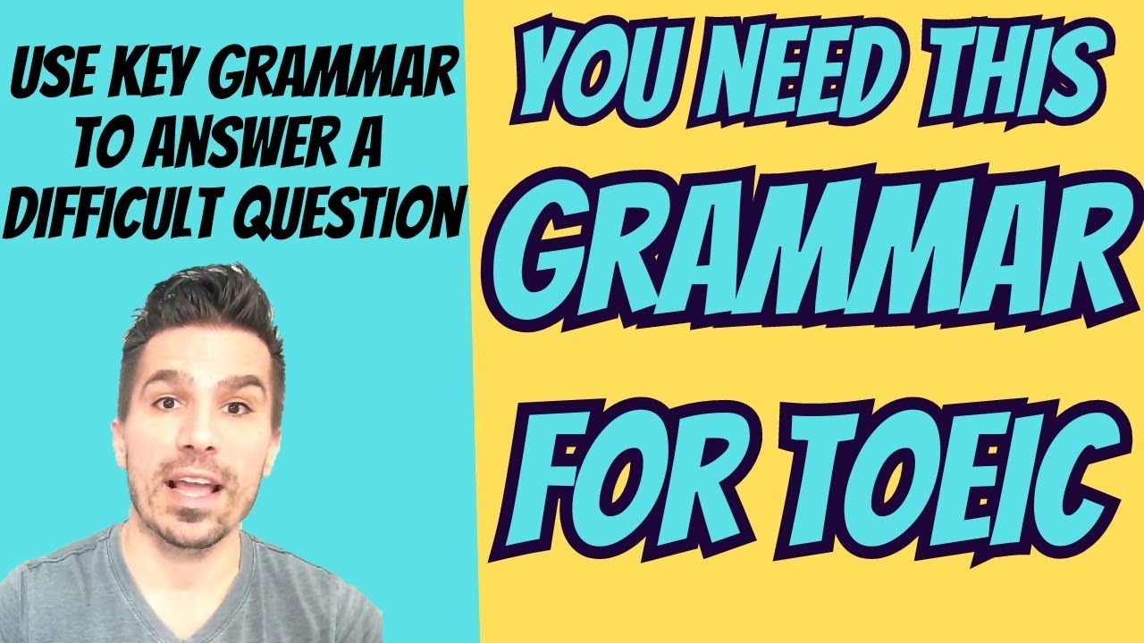 TOEIC GRAMMAR TIPS: ANSWERING A DIFFICULT QUESTION WITH NOUN CLAUSES #TOEICTIPS #ENGLISH #TOEIC #ESL