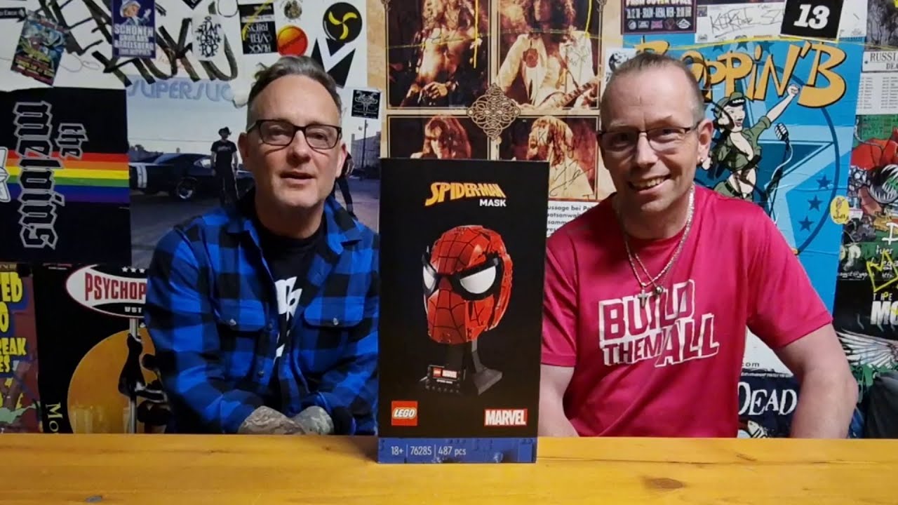 Porozmawiajmy i zbudujmy maskę LEGO Spider-Mana z @DAVEHAUSEOFFICIAL #76285