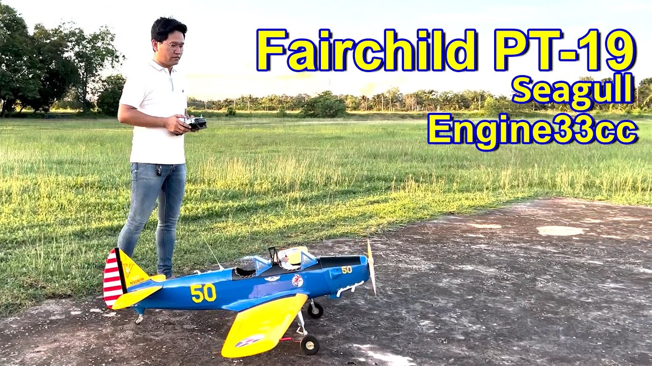 Fairchild PT-19 Seagull Engine 33cc