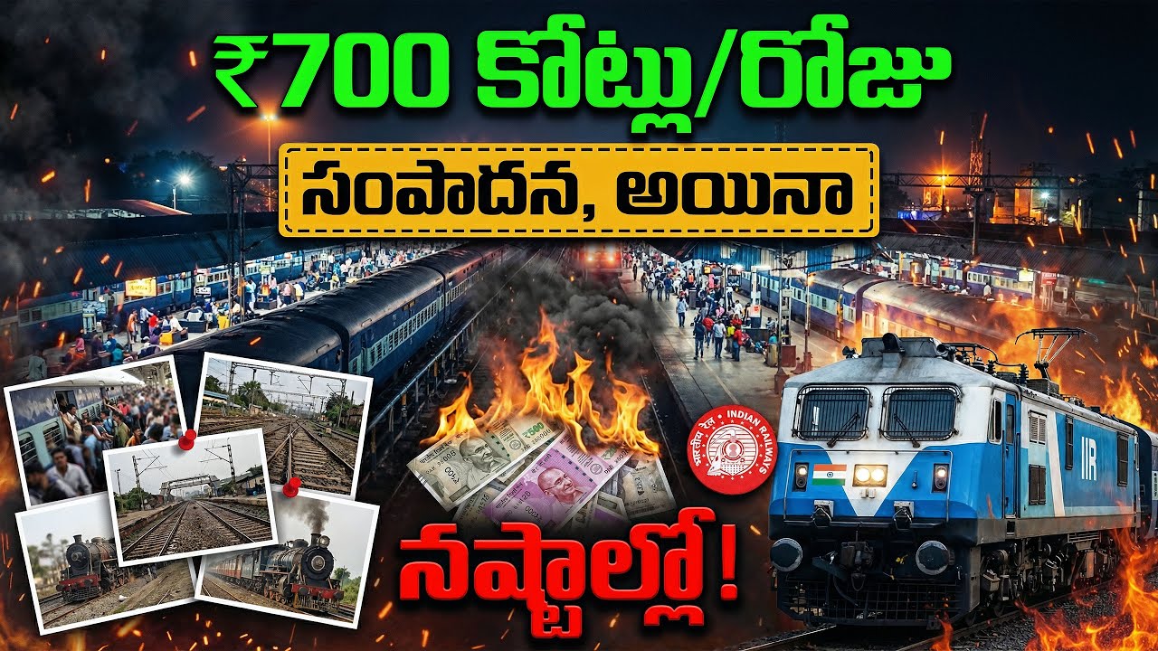 రోజుకు 2 కోట్ల మంది ప్రయాణికులు.. అయినా రైల్వే ఎందుకు నష్టాల్లో ఉంది? Why Indian Railways is in Loss