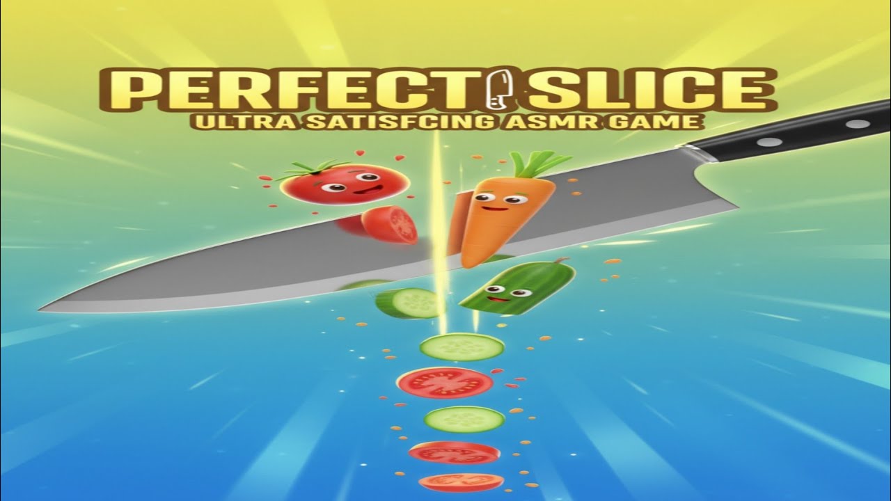 perfect slice gameplay live part 199 🍎🔪 #shortslive #shortfeed