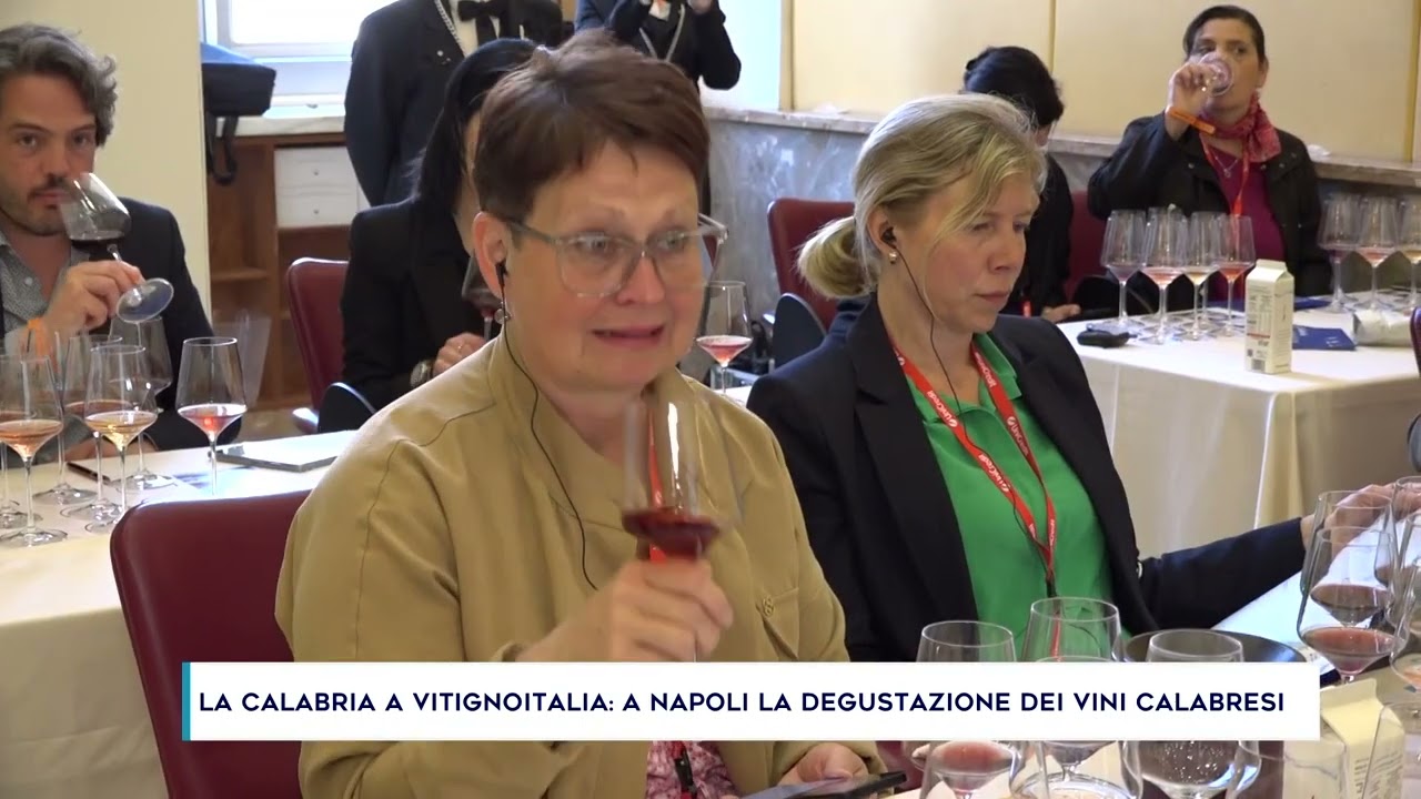 LA CALABRIA A VITIGNOITALIA: A NAPOLI LA DEGUSTAZIONE DEI VINI CALABRESI