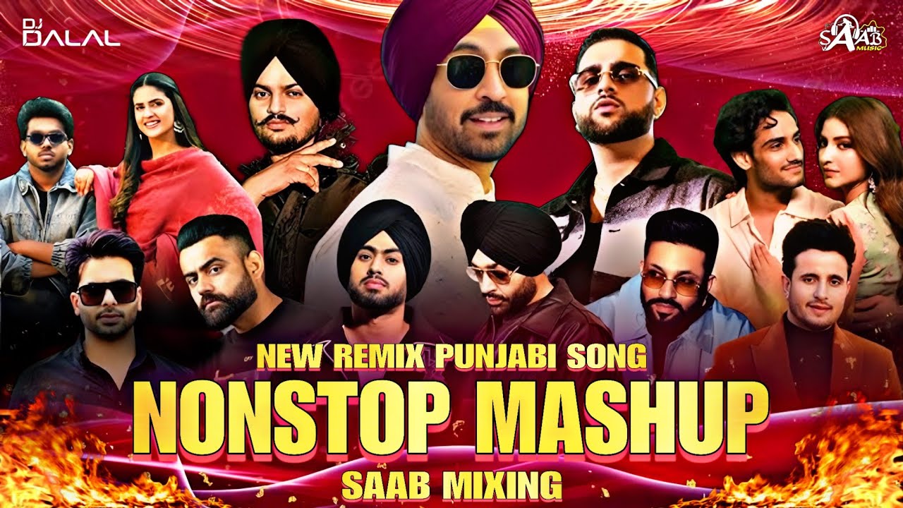 New Punjabi Remix Song | Dj Dalal | Speed Records | Saab Music | Nonstop Mashup Song 2025