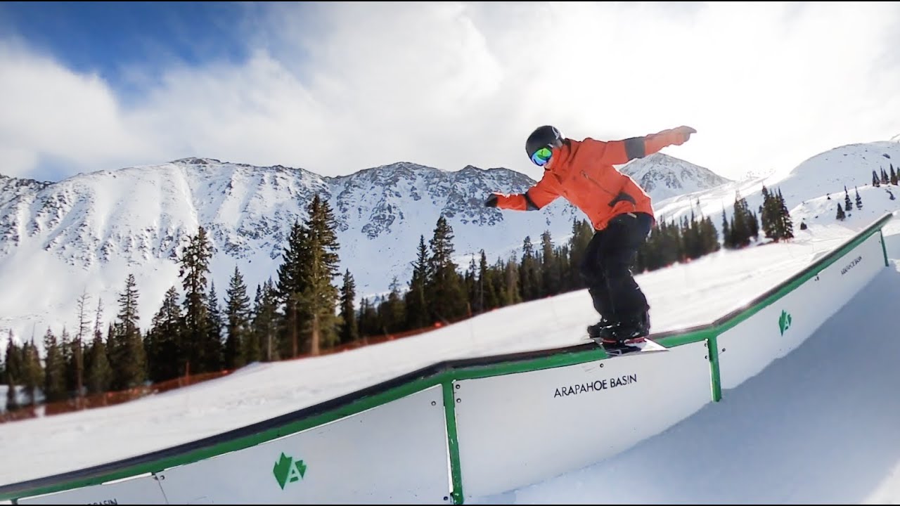 Snowboarding Rails