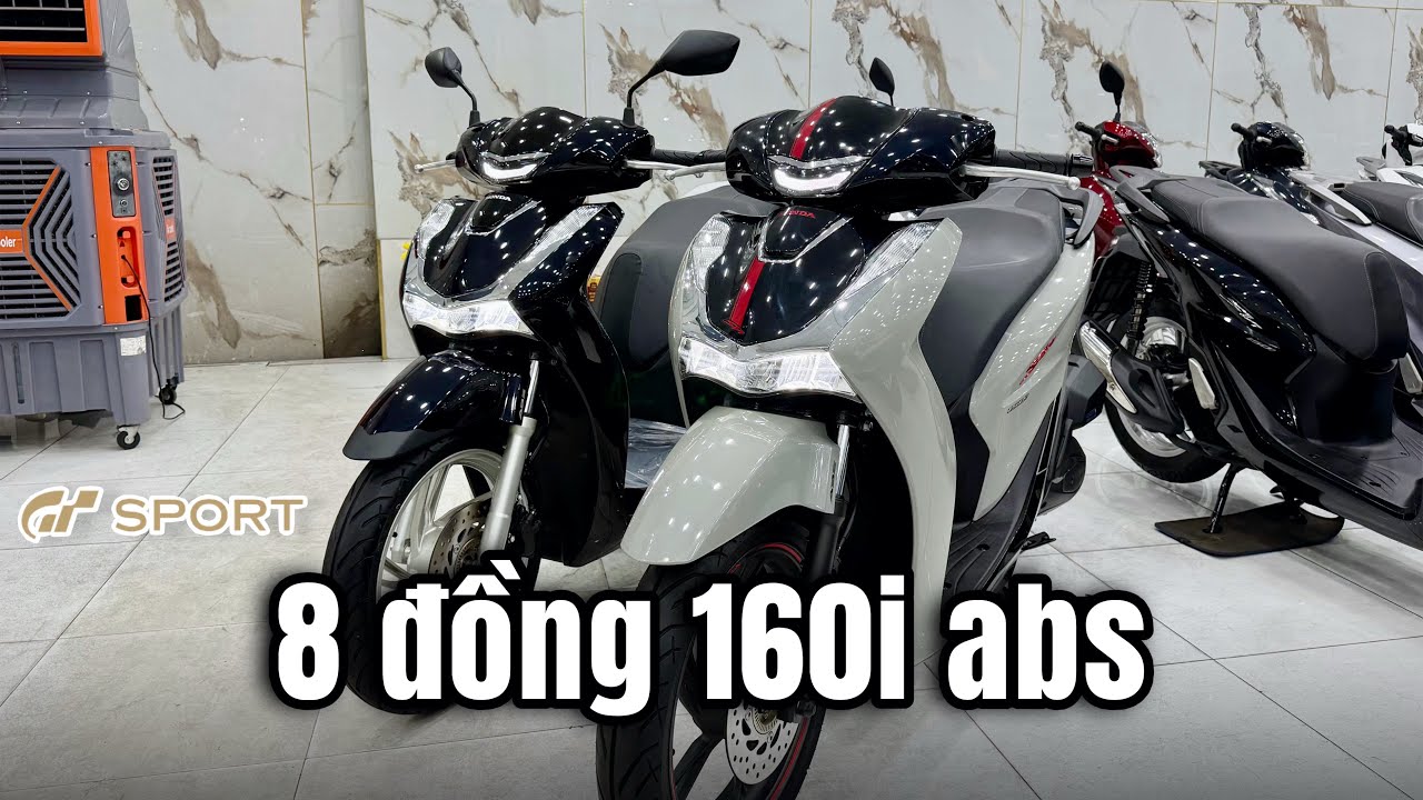 TOP 2 XE SH 160i ABS CHẲNG AI MUỐN BỎ LỠ (Sh lướt xám sh đen) 