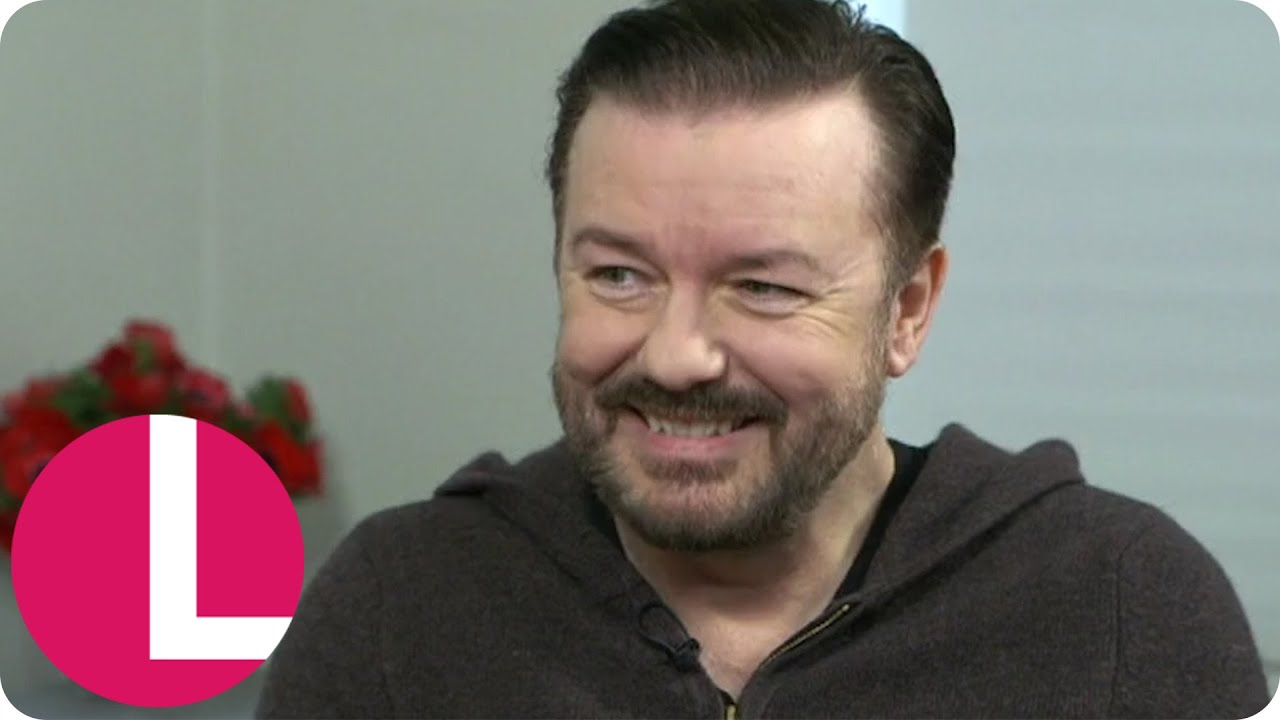 Ricky Gervais Jokingly Has 'A Strop' In His Interview With Lorraine! | Lorraine