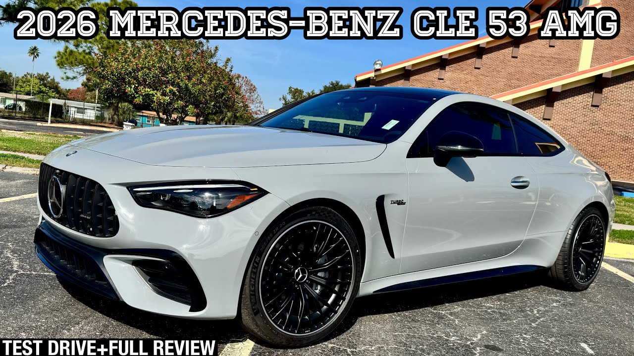 Mercedes-Benz CLE 53 AMG 2026 года: тест-драйв + полный обзор.