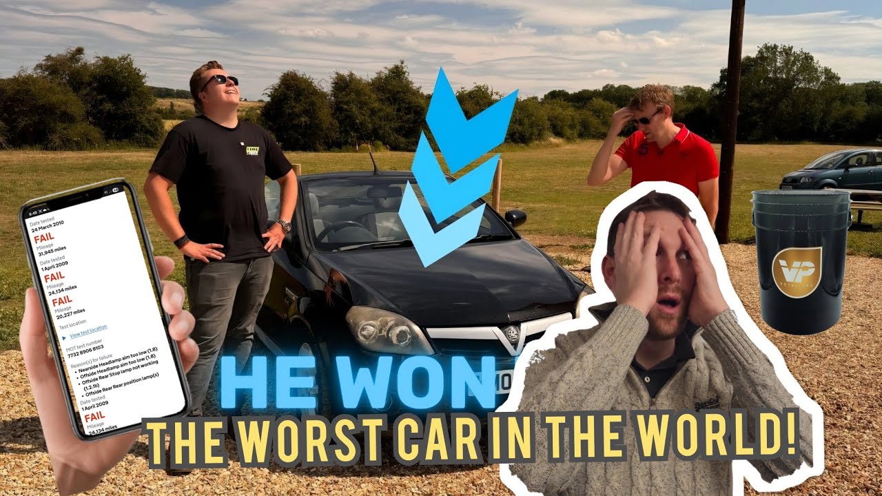 Did I win the worst convertible car ever? It's a fridge on wheels!
